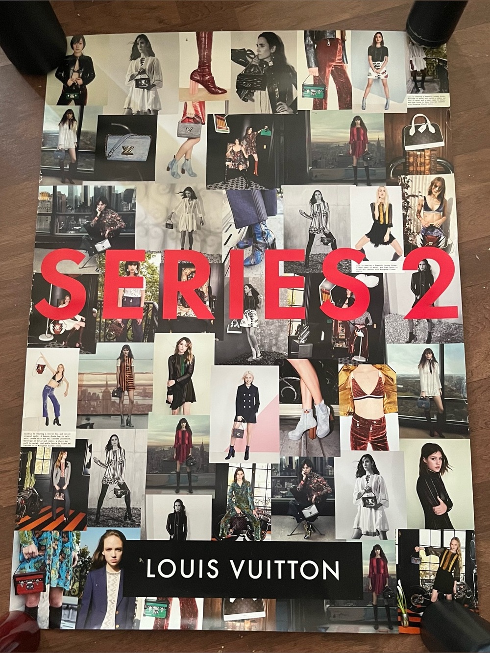 LOUIS VUITTON Series 2 Poster 2015 Fashion Ad Campaign Rolled